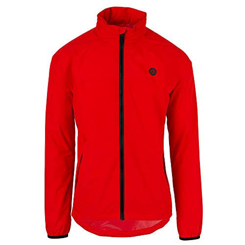 AGU Regenjacke Let's Go, rot, M