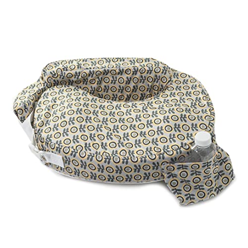 My Brest Friend Nursing Pillow, Sunshine Poppy, Grey, Yellow by My Brest Friend