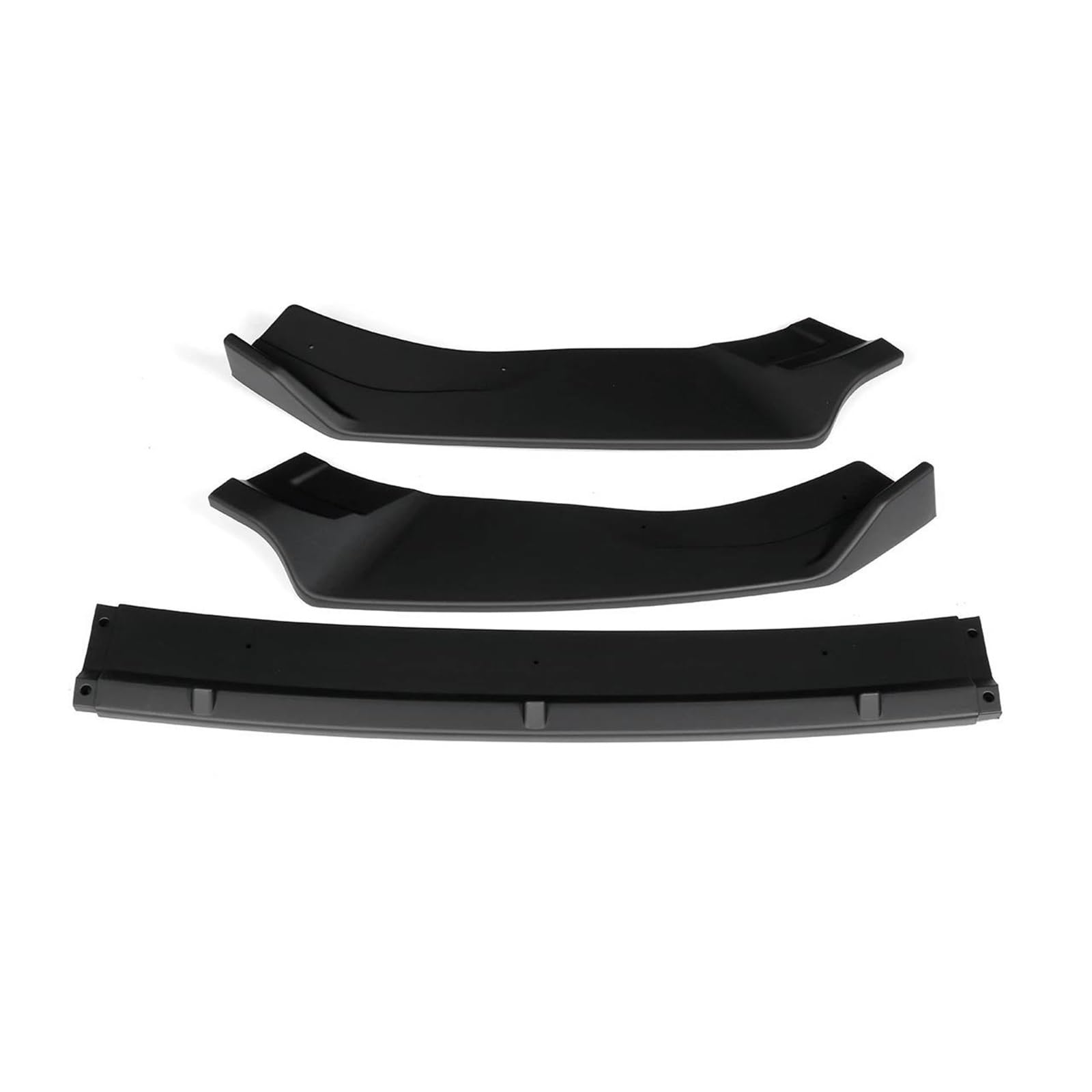 Splitter Für VW Für Golf MK7 MK7.5 Für GTI 2014-2019 Auto Front Stoßstange Splitter Lip Spoiler Body Kit Diffusor Schutz Abdeckung Frontlippe(Matt-schwarz)