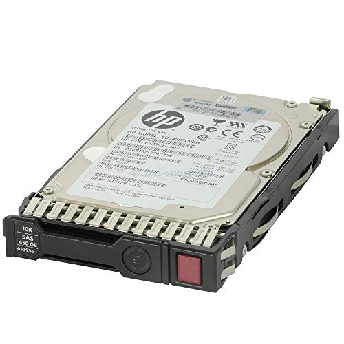 HP 450GB 10k SAS SFF 6G SC HotPlug HDD 652572-B21 653956-001 (Generalüberholt)