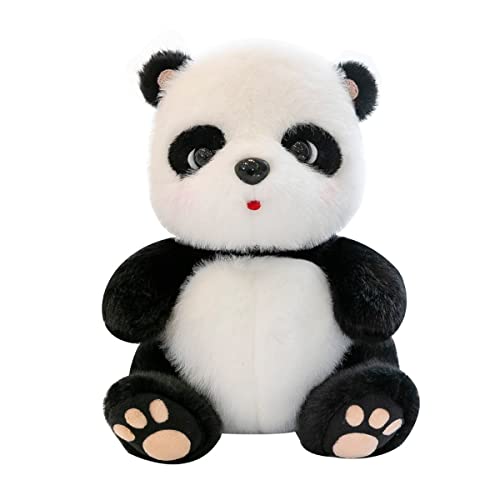 DANAIM Pandabär Stofftier Plüschtier Niedlicher Körper Weiche Große Puppe Wildtier Panda Puppe Tolles Geschenk for Jungen Mädchen Geburtstag Valentinstag Kinder(Sitting Posture,50cm)