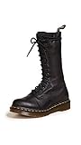 Dr. Martens 1B99 Virginia BLACK, Damen Combat Boots, Schwarz (Black), 39 EU (6 Damen UK)