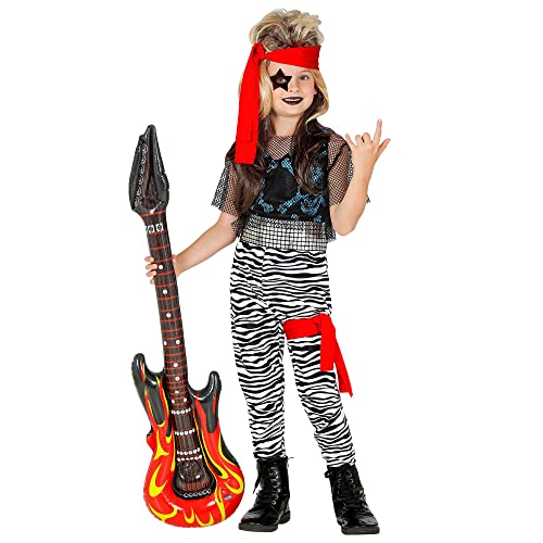 WIDMANN 08286 COSTUME ROCKSTAR BAMBINO 5/7 128CM #0828