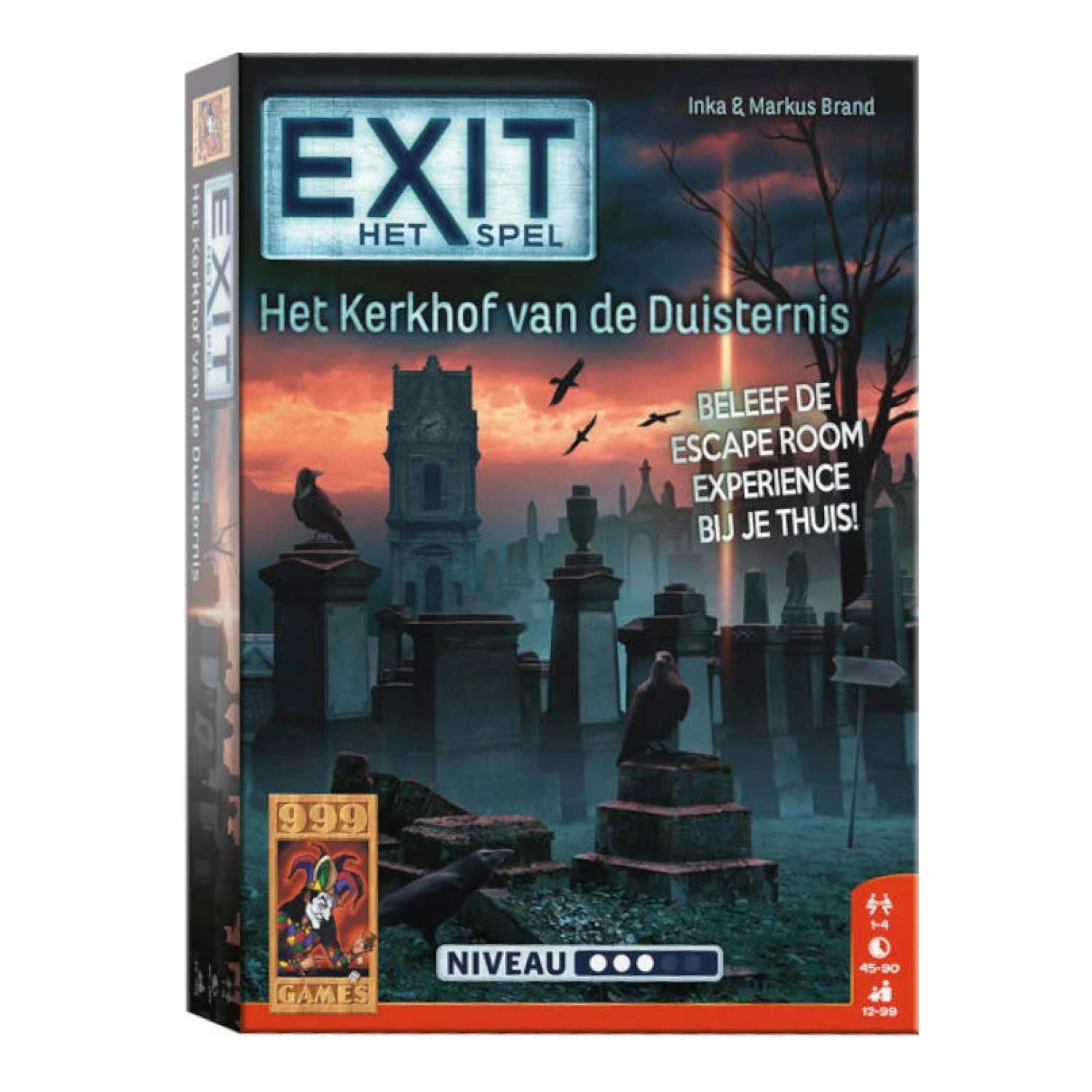 999 GAMES 999-EXI15, Der Friedhof der Dunkelheit,blau