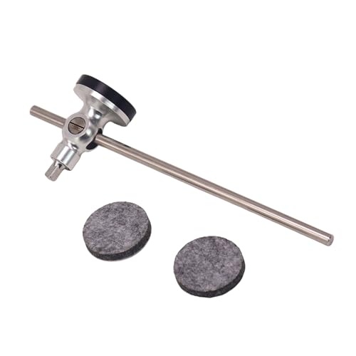 Metallkopf Bass Drum Pedal Schlägel Kicks Drum Fußpedal Schlägel Einstellbare Hammer Kopf Schlagzeug Schlägel Schlagzeug Zubehör