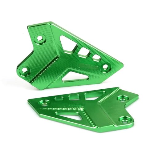 Motorrad Fußrasten Sets Zubehör Motorrad Fußrasten Fußstütze Hinten Set Ferse Platten Schutz Protector Für Kawasaki Für Z900 2017-2024 Fußrasten(Type D)