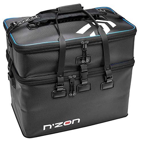 Daiwa - Bagage Double Eva A Appats - 50x30x28cm - Noir - NZEVADBB