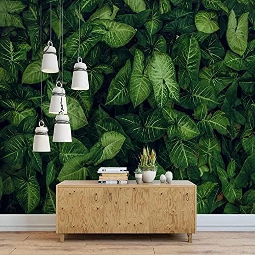 XLMING Tropical Forest Greens 3D Tapeten Home Esszimmer Sofa Schlafzimmer Wohnzimmer TV Hintergrund-250cm×170cm