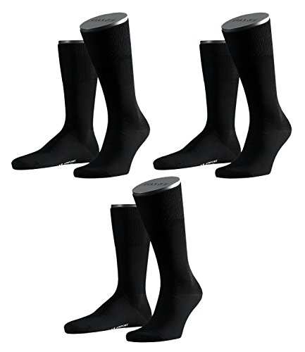 FALKE Herren Airport M SO Socken, Schwarz (Black 3000), 49-50