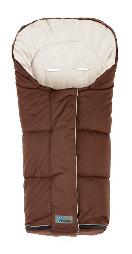 Altabebe AL2277C - 30 Winterfußsack, Klimaguard Line, braun - beige