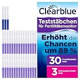 Clearblue 30 Fruchtbarkeitstests und 3 Schwangerschaftstests