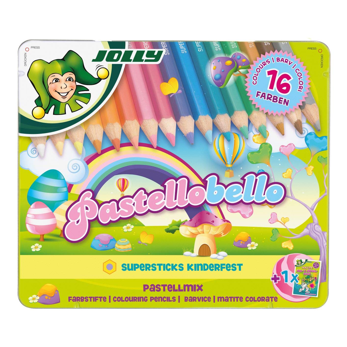 Jolly Superstick Pastellstiftezeichenset Pastellobello