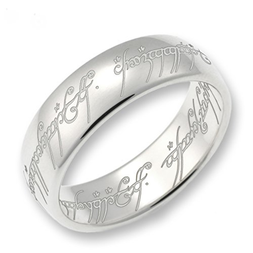 Der Herr der Ringe Silberring »Der Eine Ring - Silber, 10004046«, Made in Germany