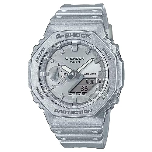 Casio G-Shock Herrenuhr Forgotten Future Silberfarben GA-2100FF-8AER