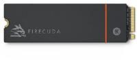 Seagate FireCuda 530 NVMe SSD 500 GB, M.2 PCIe Gen4 ×4 NVMe 1.4, bis zu 7.000 MB/s, 3D-TLC-NAND, 640 TBW, 1,8 Mio. Std MTBF, Kühlkörper, 3 Jahre Rescue Service, Modellnr.: ZP500GM3A023