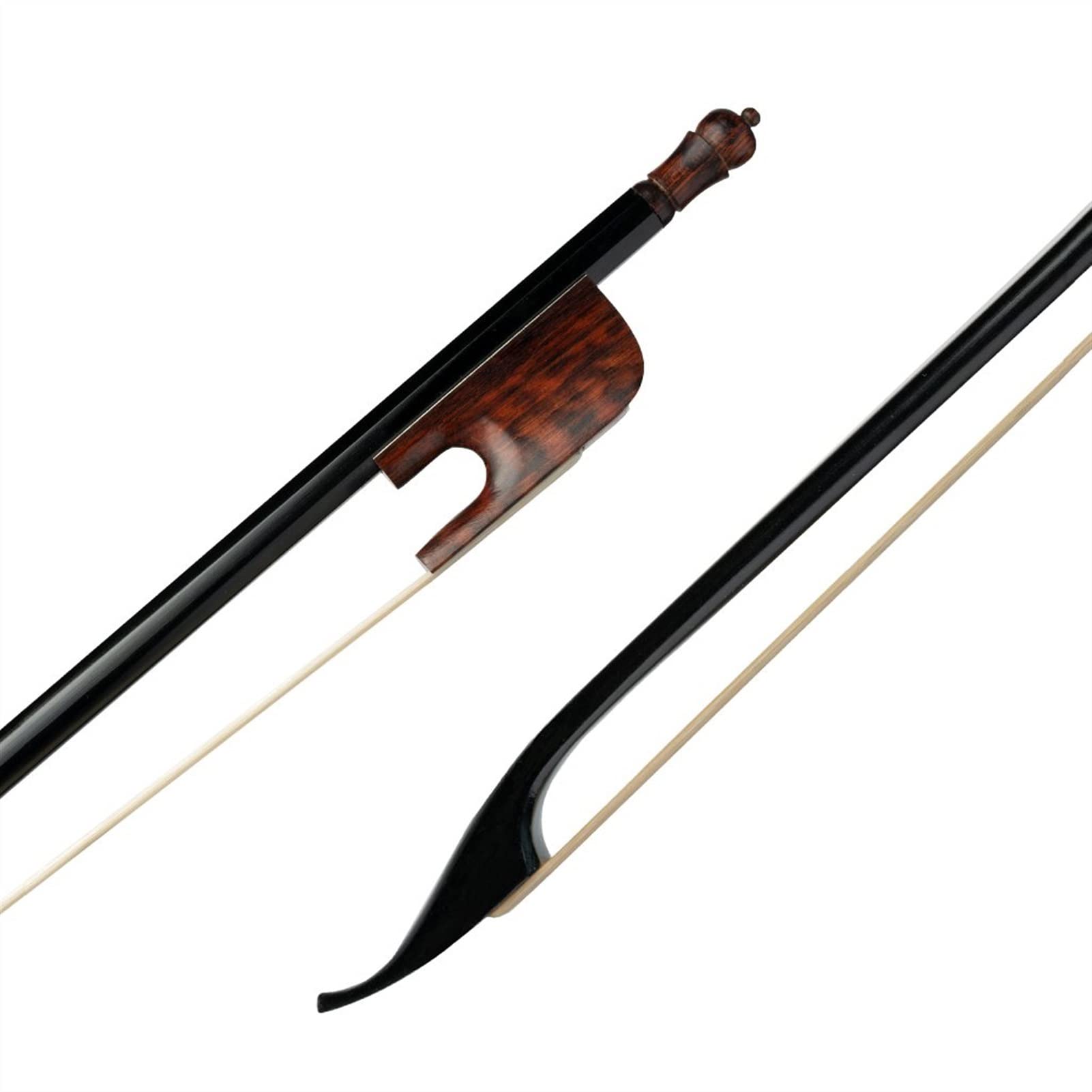 ZUOMU Vollgröße Geigen Fiddle Man's Bug Carbon Bögen 4/4 Geigenbogenbogen Snakewood Frosch Geigenbogen voller Größe