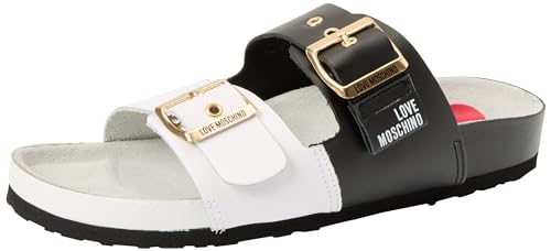 Love Moschino Damen Ja28243g0iiae10a Sandale, Mehrfarbig, 39 EU