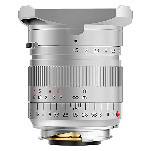 TTArtisan 21mm F1.5 Full Fame Lens for Leica M-Mount Cameras for Leica M-M M240 M3 M6 M7 M8 M9 M9p M10