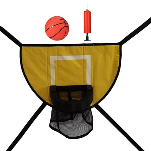 Uitndvyte Basketbälle Hoop Set Bord Behänge Haken Indoor Outdoor Basketball Set Mit Net Kinder Basketball Sport Spielzeug