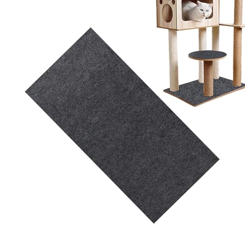 Katzenkratzmatte - Katzenkratzpads, Katzenkratzteppich | Klebe Katzenkratzteppich Katze Kratzcouch Schutz, Trimmbar Katzenbaum Teppich Boden Kratzmatte für Katzenregale Bäume Sofas