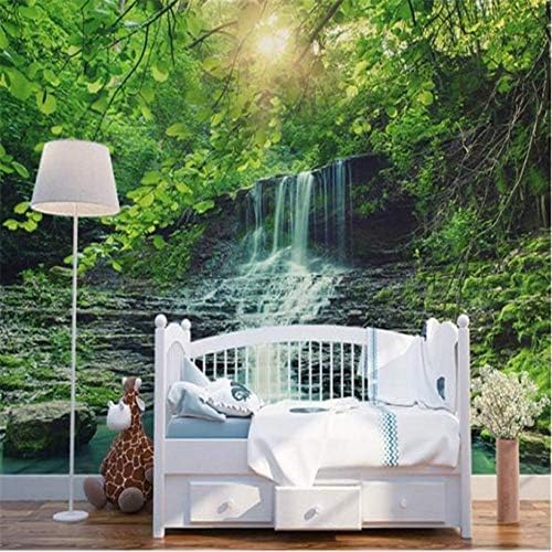 XLMING Naturlandschaft Wälder Und Flüsse 3D Tapeten Home Esszimmer Sofa Schlafzimmer Wohnzimmer TV Hintergrund-430cm×300cm