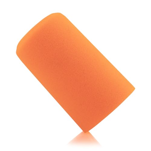 LEFXMOPHY Orange SM7B Popfilter für Shure SM7B Gesangsmikrofon RK345 Ersatz-Windschutzscheibe, Geräuschunterdrückung, Windsack-Abdeckung, Windschutz aus Schaumstoff