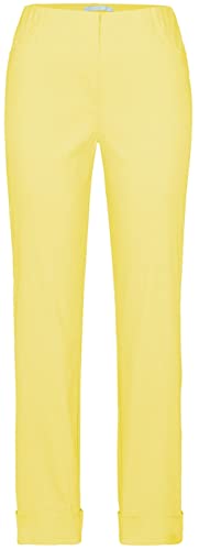 Stehmann Igor-680, Sportive 7/8 Damenhose mit Gesaesstaschen (40, Freesia)