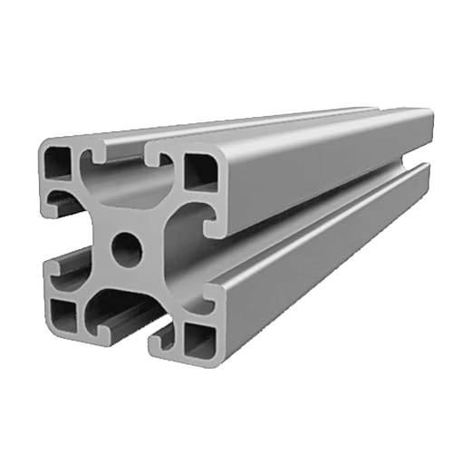 Gal Industrial Alu Profil 40x40 mm leicht | 180 cm Konstruktionsprofil superleicht Aluminium Montageprofil Typ R | Aluminium Profil