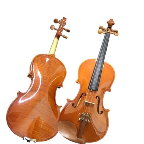 Standard Violine Ahorn Flamme Haut Geigen Musikinstrumente Griffbrett Ebenholz