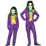 W WIDMANN MILANO Party Fashion - Kinderkostüm Evil Clown, Joker, Psycho, Killer, Halloween