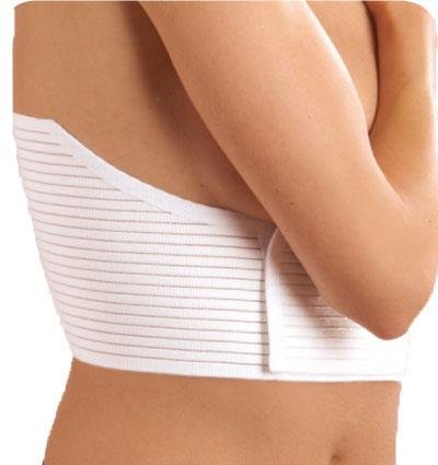 Rippenbandage Damen weiß Größe 3 (91-105 cm)