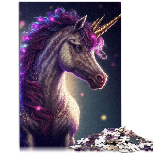 Puzzle für süßes Pony, Puzzle für Erwachsene, 1000 Teile, Holzpuzzle, lustige Aktivitäten zu Hause, Geburtstagsgeschenk, Reisegeschenk, 1000 Teile (50 x 75 cm)