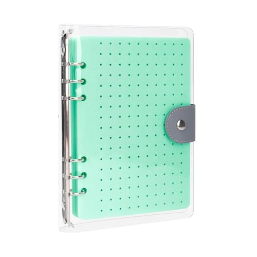 Aurgiarme Elegantes Pin-Organizer-Aufbewahrungsalbum mit 6 stabilen Filzseiten, Bücher für Sammler, reisefreundlich, Schmuck-Display