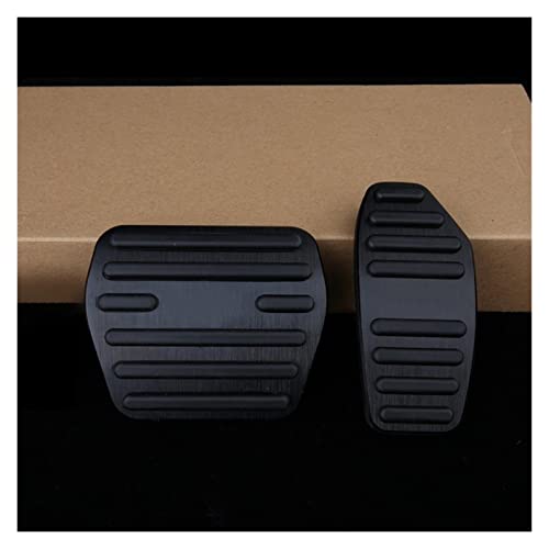 Autopedal Auto Pedalkappen Für Nissan Für X-Trail X Für Trail T32 T33 2014-2019 2020 2021 2022 Zubehör Auto Pedale Fuß Pads Kraftstoff Gaspedal Bremspedal Abdeckungen (Größe : Black Automatic 2pcs)