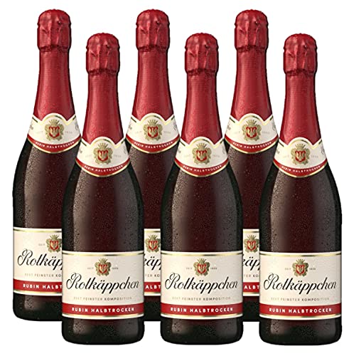 Rotkäppchen Sekt Rubin Halbtrocken (6 x 0.75 l)