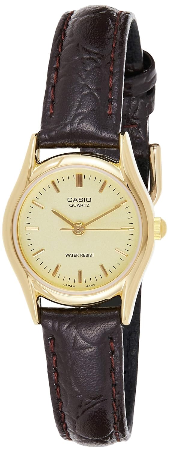 Casio Unisex-Erwachsene Japanisches Quarzwerk Uhr mit Edelstahl Armband LTP-1094Q-9A