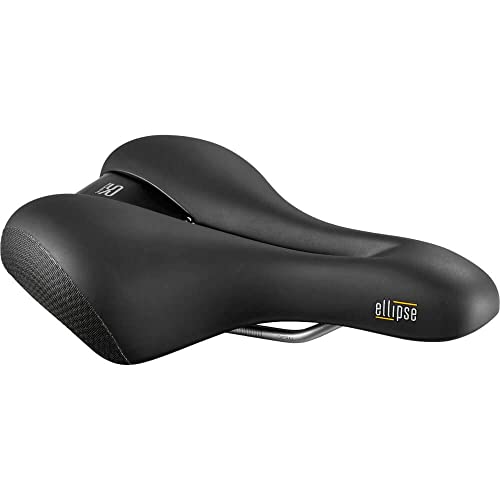 Selle Royal Unisex – Erwachsene Ellipse Premium Range Sattel, Schwarz, Einheitsgröße