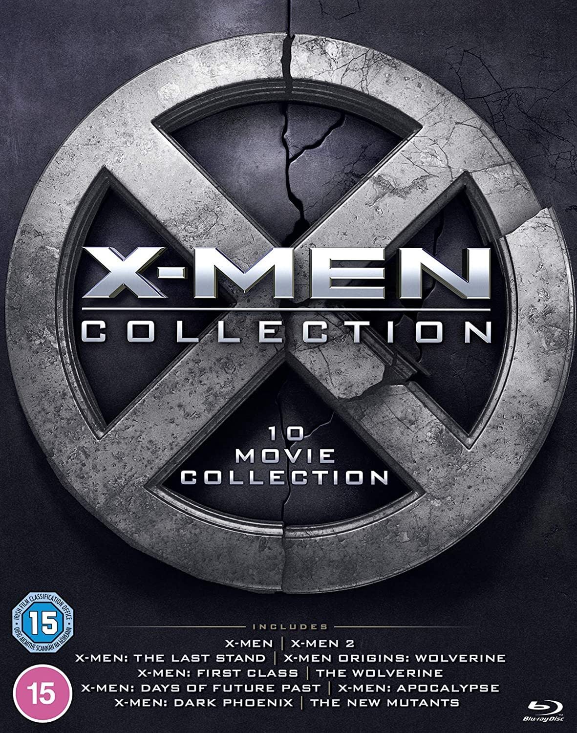 X-Men 1-10 Movie Collection [Blu-ray] [UK Import]