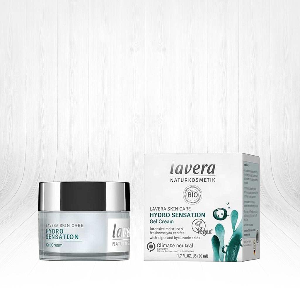 lavera Hydro Sensation Creme-Gel Bio-Algen & natürliche Hyaluronsäuren Naturkosmetik Vegan zertifiziert 50ml