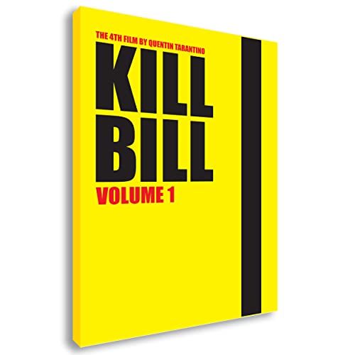 Artis Prints Leinwandbild Quentin Tarantino, Kill Bill Cover, Klein bis XXL, Inneneinrichtung - Wohnzimmer - Wohnung, Dekoration