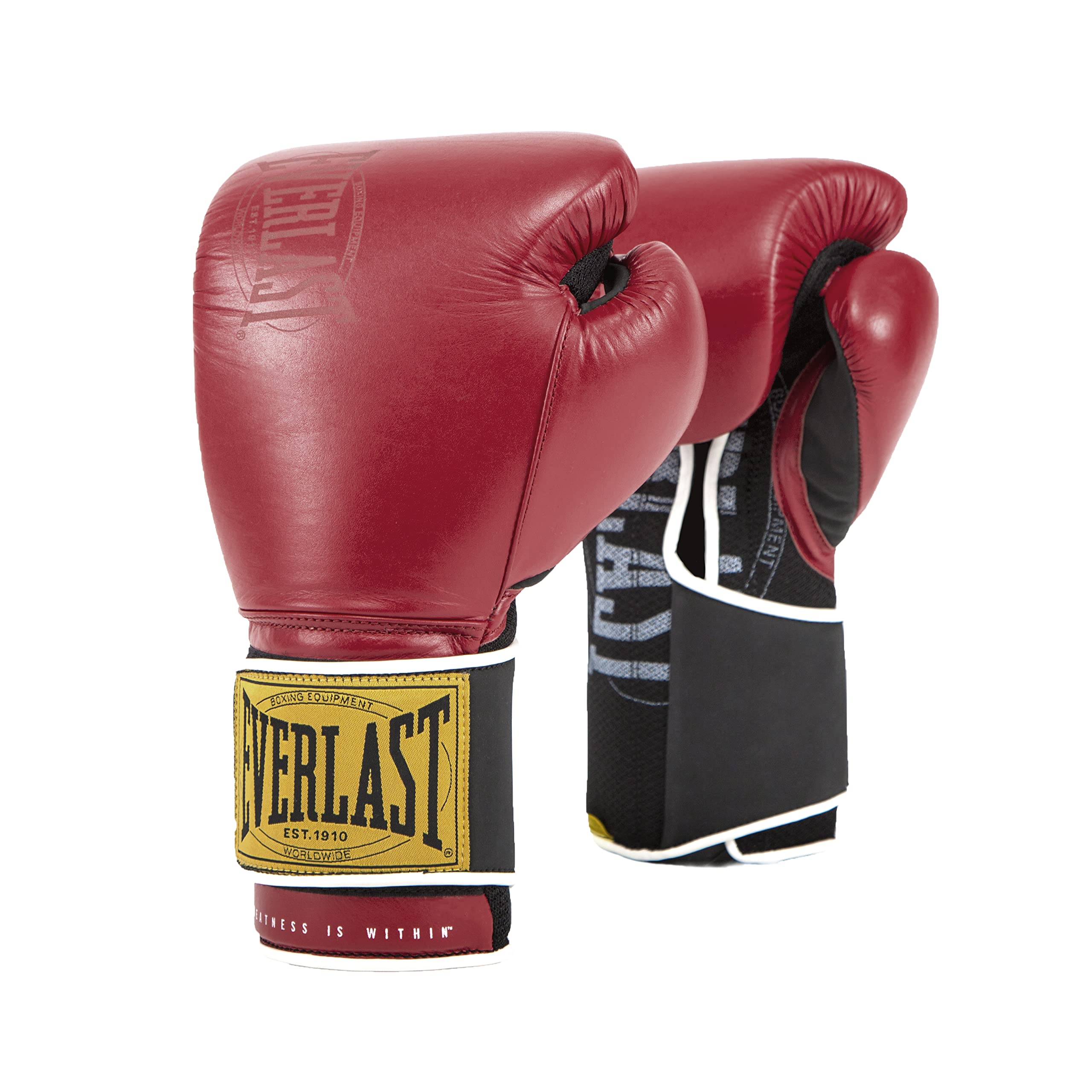 Everlast Unisex - Erwachsene, Handschuhe, Rot, 14 Oz