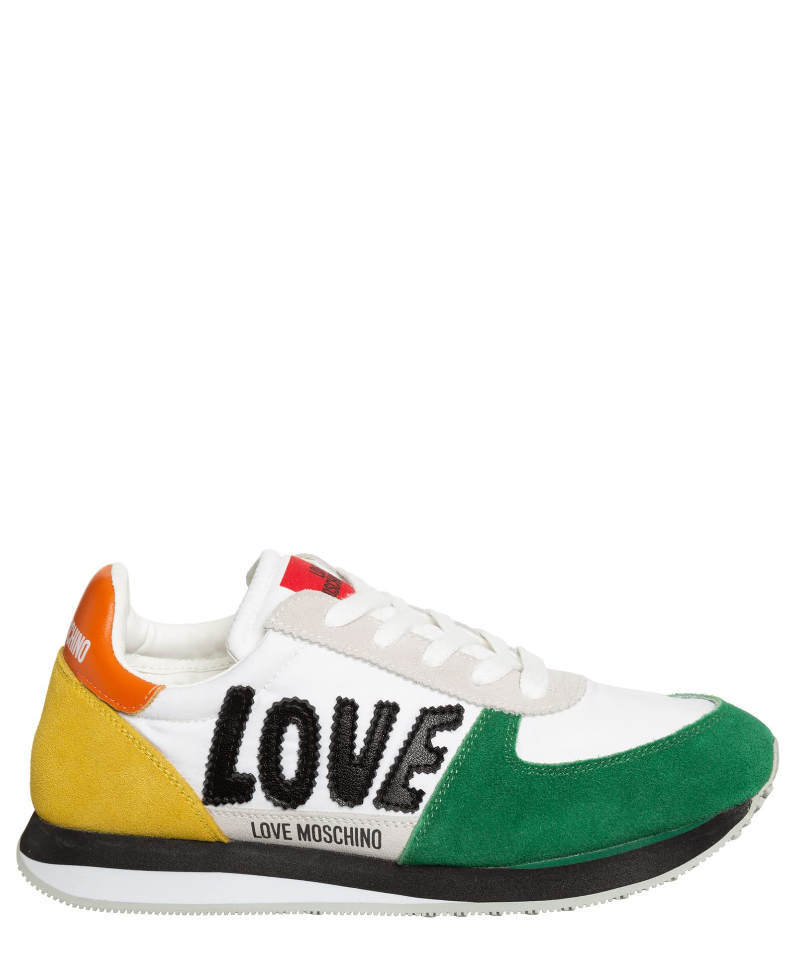 Love Moschino Damen Sneaker white - multicolor 36 EU