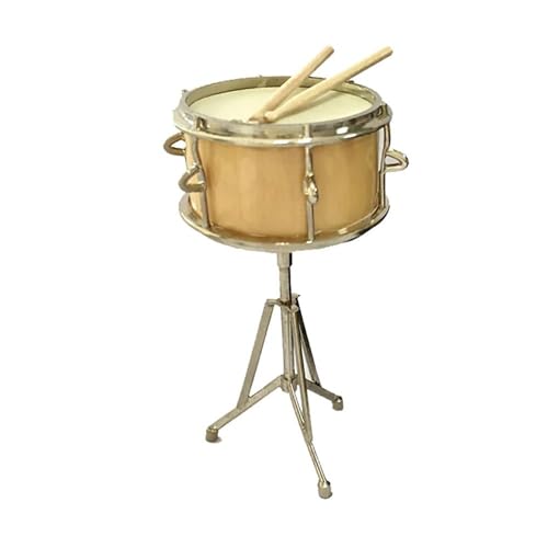 9 Cm Miniatur-Snare-Drum-Modell, Mini-Musikinstrument. 9 Cm Können Nicht Gespielt Werden Musikinstrumente Miniatur (Color : 03)