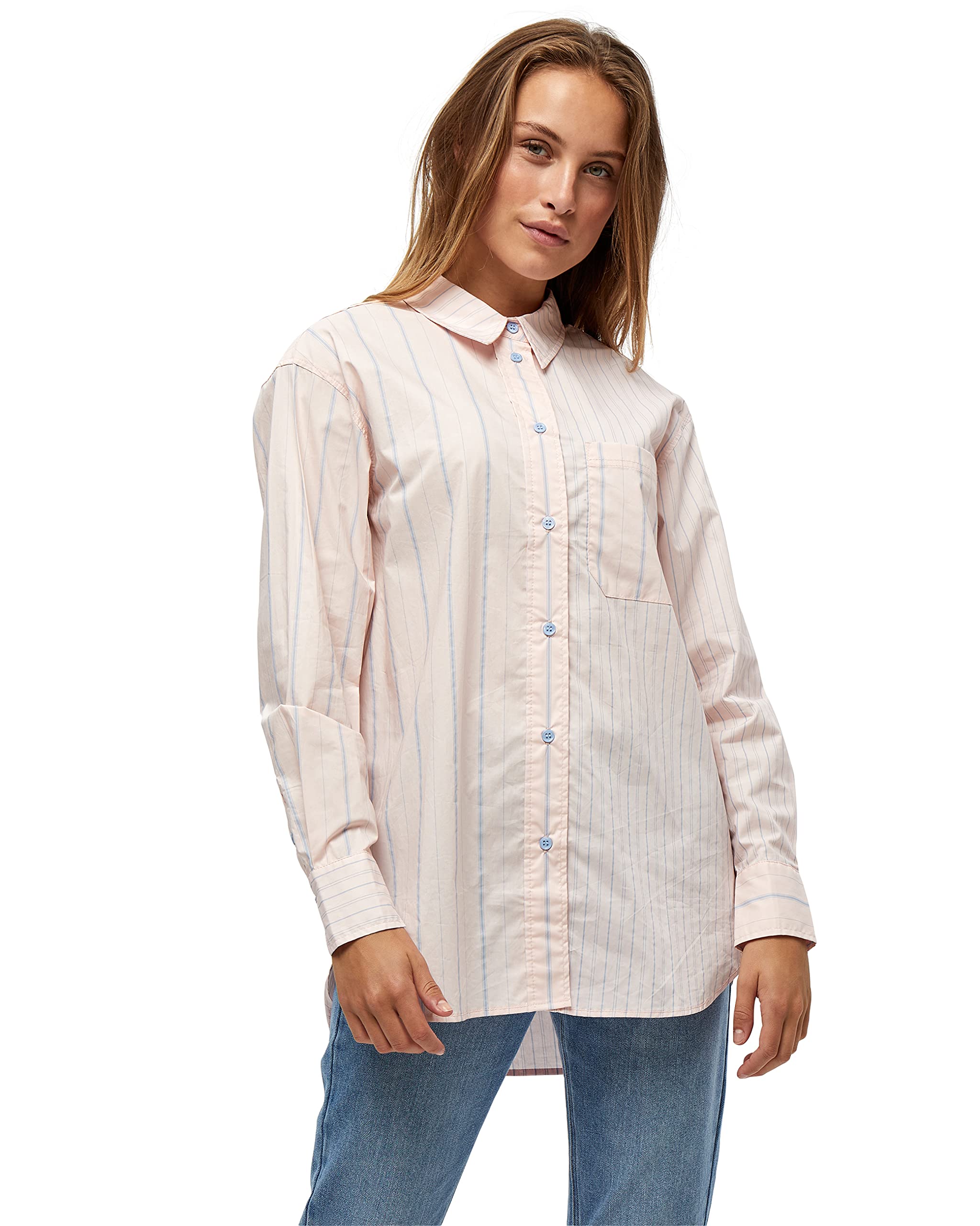 Peppercorn ,Women's ,Dahlia Shirt, 4651S Rose Blossom Pink ST ,XL