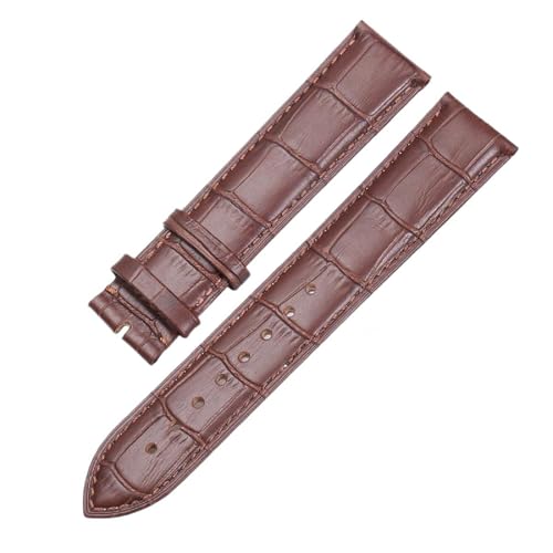 SpaRcz Armband aus echtem Leder, verlängertes Armband, dickes Ersatzarmband, 18-24mm, Farbe 9, 23mm