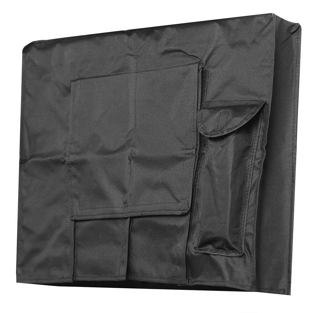 Crepundia Outdoor Tv Cover TV-Abdeckung Reine wetterfeste Plasma-Fernseher-Tissue-Tischläufer-Tuch-Matte Kissenbezug(50 to 52 inch)