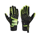 LEKI HRC Race Shark Handschuhe, Black-neon Yellow, EU 7