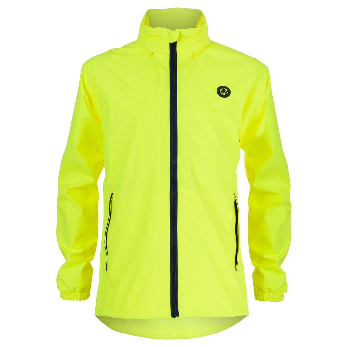 AGU Go Kids Regenjacke Essential | Wind- und Wasserdicht | Fluo Gelb | 164