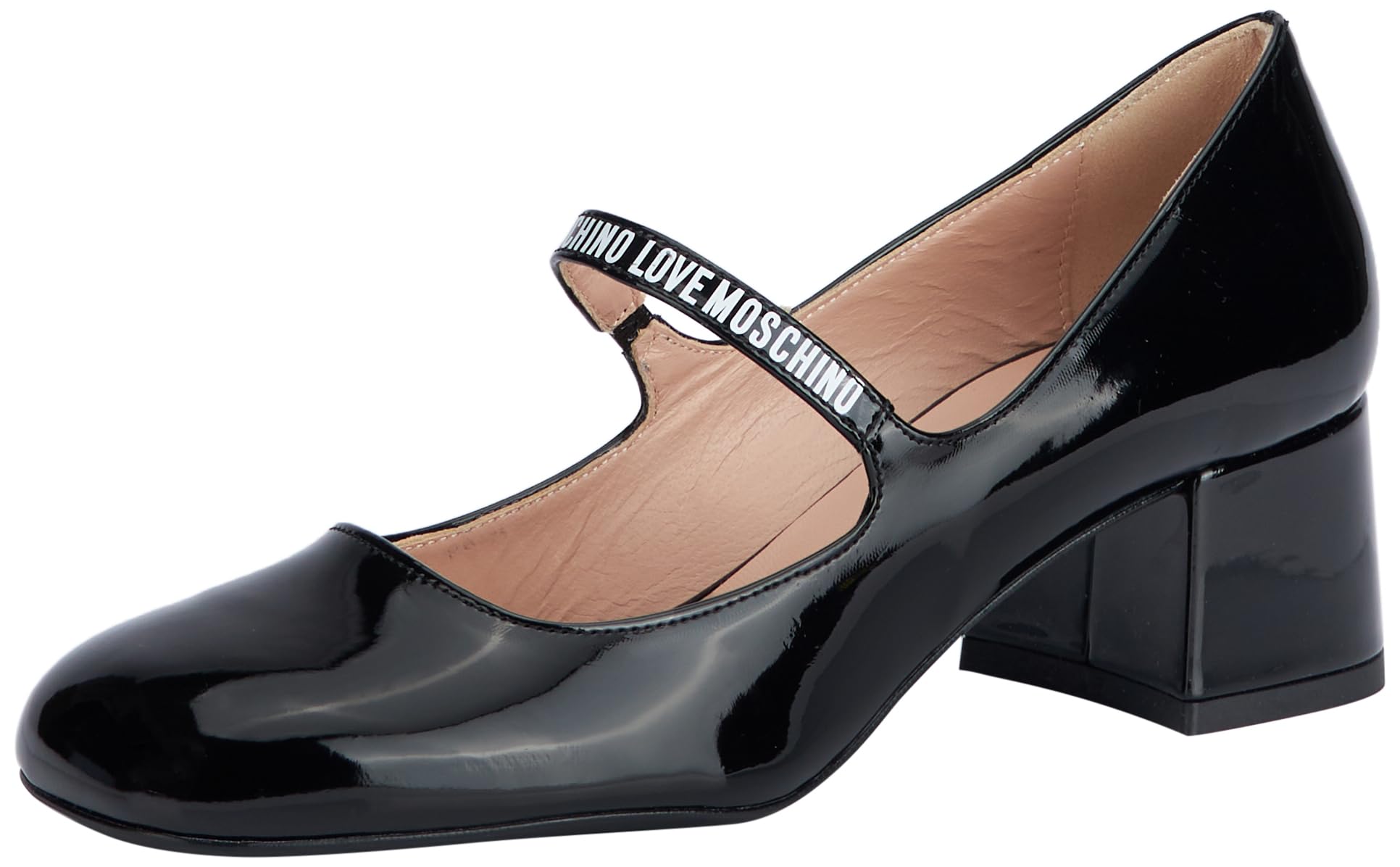 Love Moschino Damen Absatzschuhe, Schwarz, 35 EU