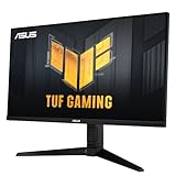 ASUS TUF Gaming VG28UQL1A - 28 Zoll UHD 4K Monitor - 144 Hz, 1ms GtG, FreeSync Premium & G-Sync kompatibel, DisplayHDR 400 - Fast IPS Panel, 16:9, 3840x2160, DisplayPort, HDMI 2.1, USB, ergonomisch